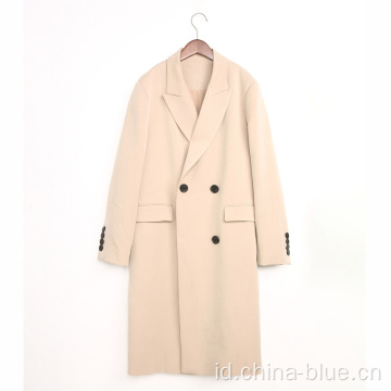 Fashion Ladies Woven Overcoat